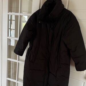 Old Navy Charcoal Puffer Jacket
